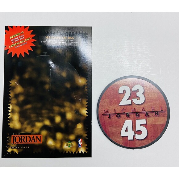 Michael Jordan Upper Deck Championship Box NBA POGs Slammer 42 Pieces Set - Picture 4 of 8